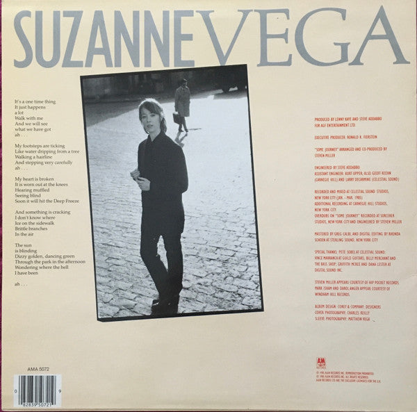 Suzanne Vega - Used Vinyl Record image 2