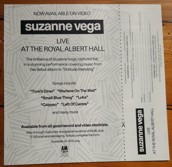 Suzanne Vega - Solitude Standing - Used Vinyl Record image 5