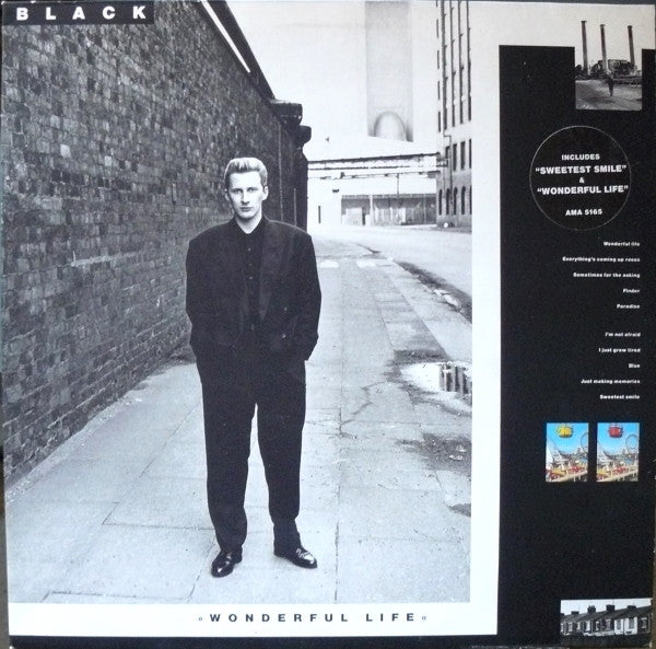 Black - Wonderful Life - Used Vinyl Record image 1