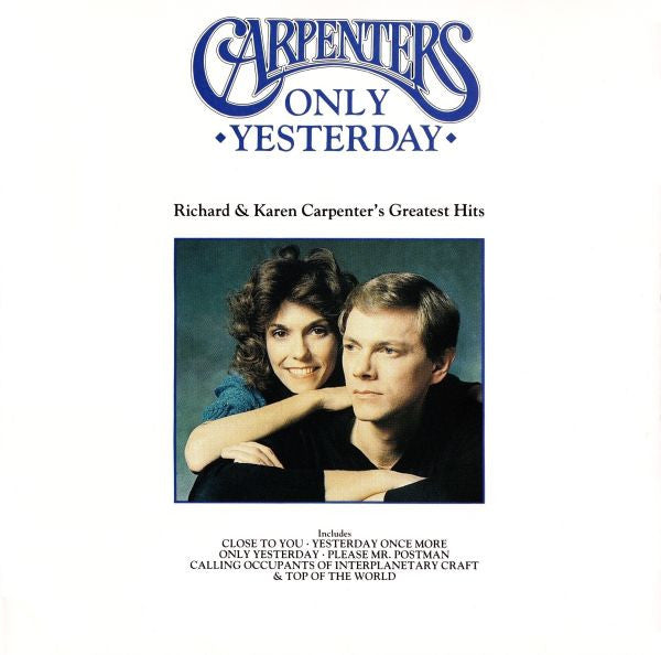 Carpenters - Only Yesterday - Richard & Karen Carpenter's Greatest H image 6