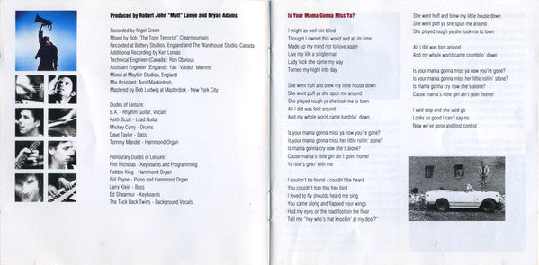 Bryan Adams - Waking Up The Neighbours - Used CD image 11