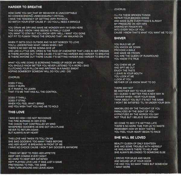 Maroon 5 - Songs About Jane - Used CD image 9