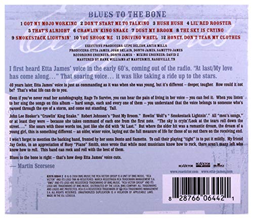 Etta James - Blues To The Bone - CD image 2