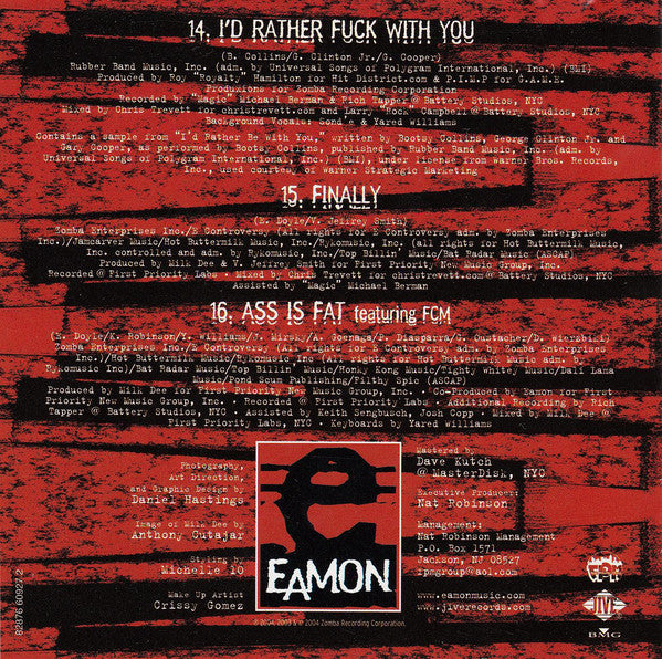 Eamon - I Don't Want You Back - Used CD image 2