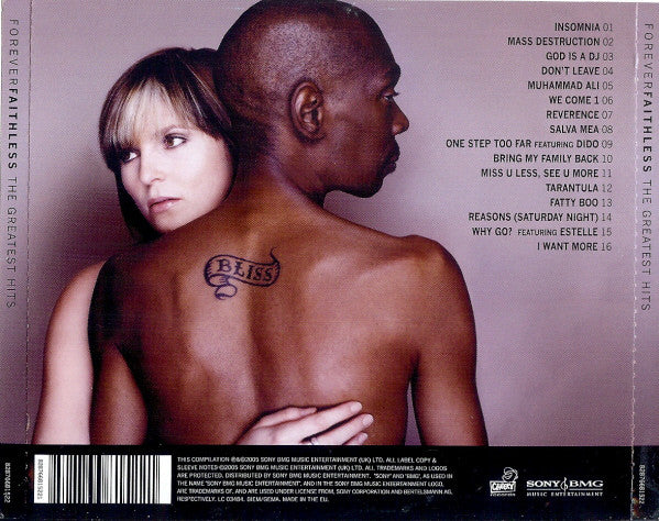Faithless - Forever  (The Greatest Hits) - CD image 2