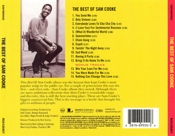 Sam Cooke - Best Of - CD image 2