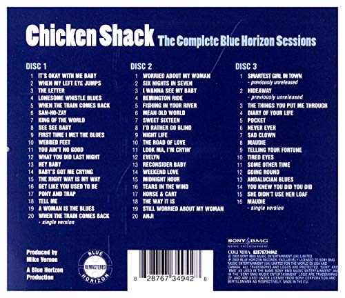 Chicken Shack - Complete Blue Horizon Sessions - CD image 2