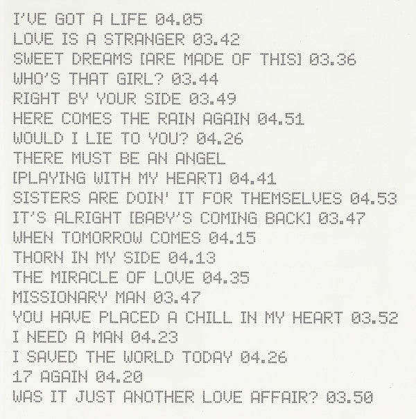 Eurythmics - Ultimate Collection - CD image 11