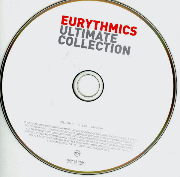 Eurythmics - Ultimate Collection - CD image 3