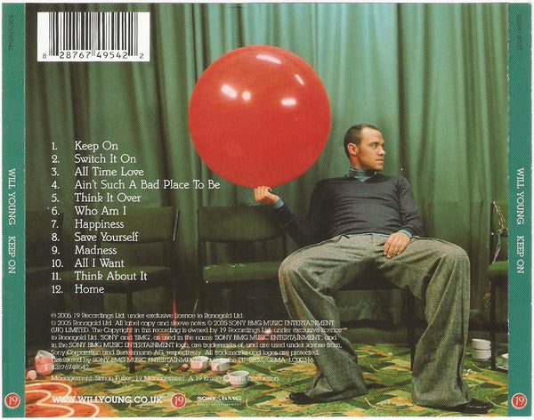 Will Young - Keep On - Used CD image 2