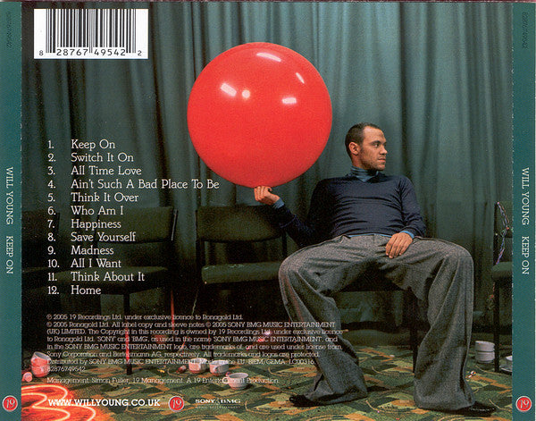 Will Young - Keep On - Used CD image 9
