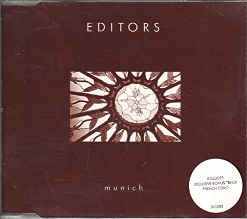 Editors - Munich - Used CD image 1