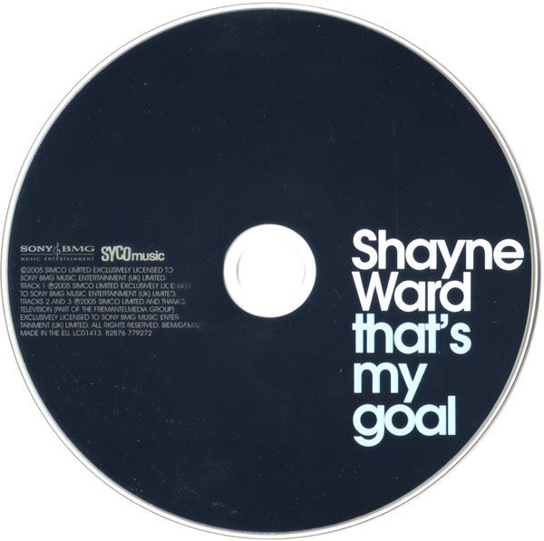 Shayne Ward - That's My Goal - Used CD image 9