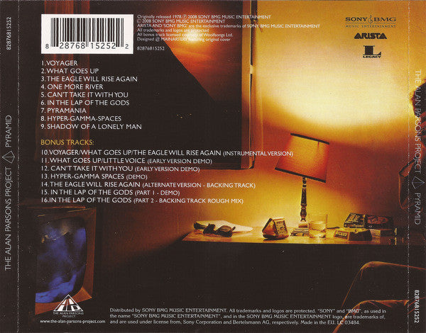 Alan Parsons Project - Pyramid - CD image 2