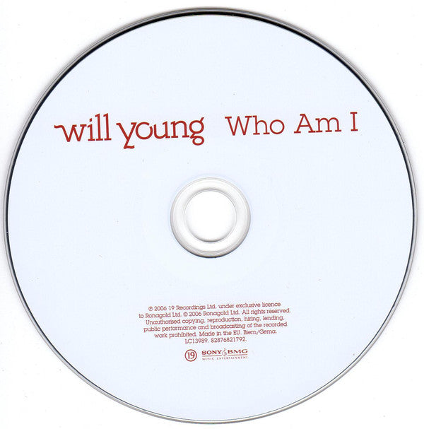 Will Young - Who Am I - Used CD image 7
