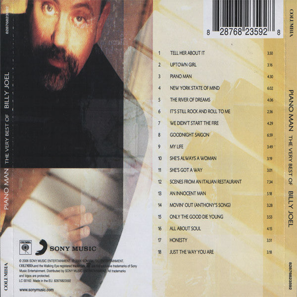 Billy Joel - Piano Man - The Very Best Of - CD image 8