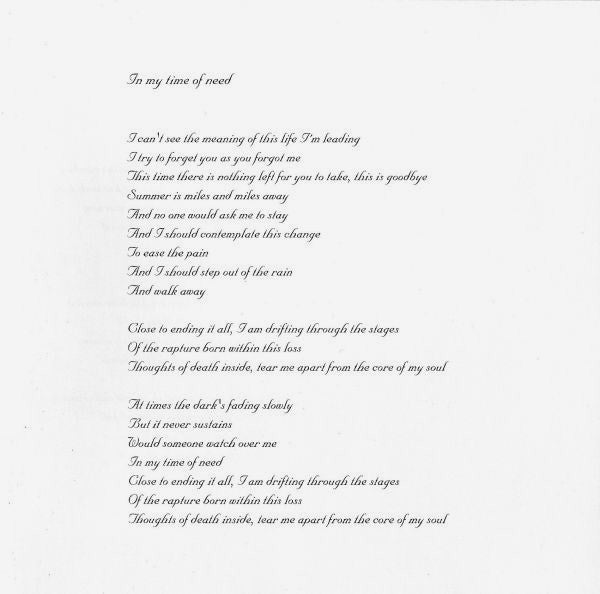 Opeth - Damnation - CD image 4