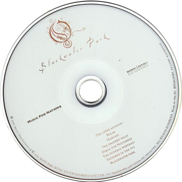 Opeth - Blackwater Park - CD image 3