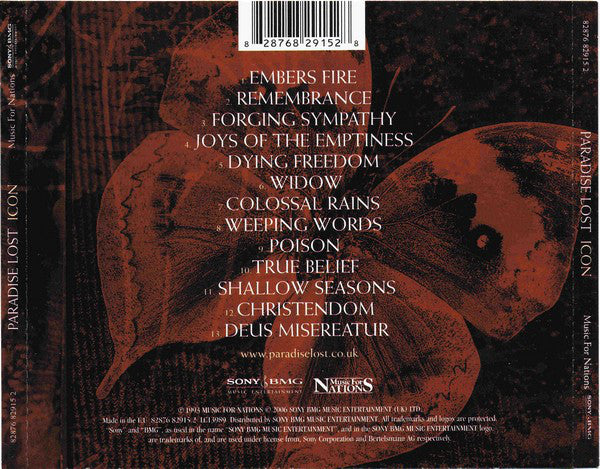 Paradise Lost - Icon - CD image 2