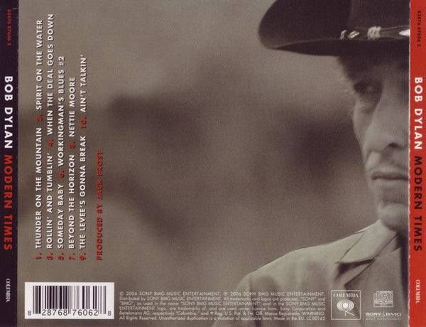 Bob Dylan - Modern Times - CD image 2