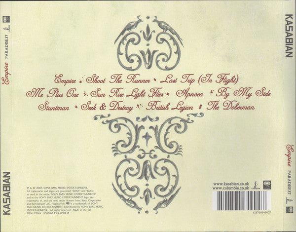 Kasabian - Empire - CD image 4