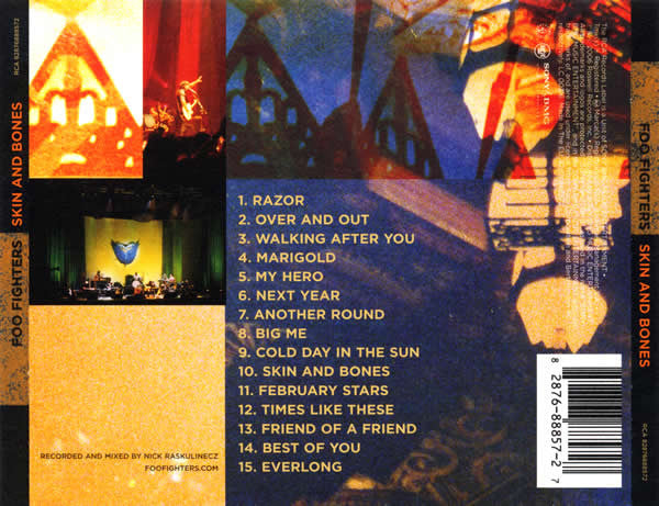 Foo Fighters - Skin And Bones - CD image 3