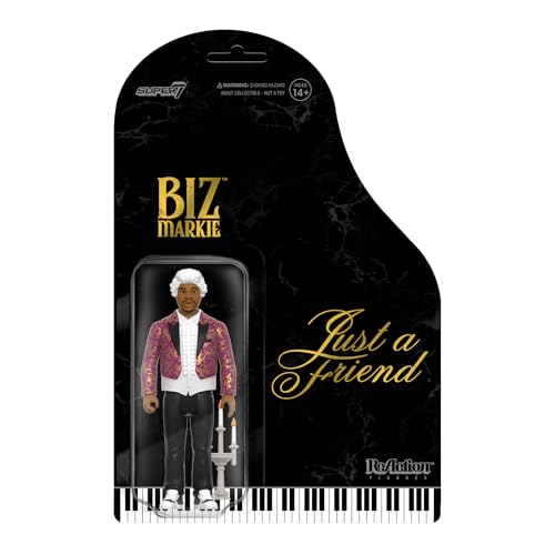 BIZ MARKIE - Reaction Figures Wave 02 -  (Just A Friend) - Figurine image 1