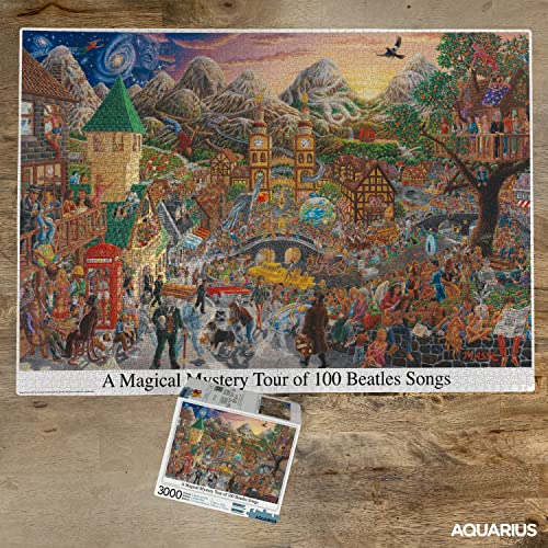 BEATLES - Magical Mystery Tour 3.000 Piece Jigsaw Puzzle - Jigsaw Puzz image 3