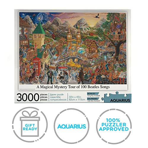 BEATLES - Magical Mystery Tour 3.000 Piece Jigsaw Puzzle - Jigsaw Puzz image 7