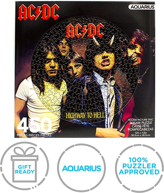 AC/DC - Highway To Hell 450Pc Picture Disc Puzzle - Jigsaw Puzzle image 2