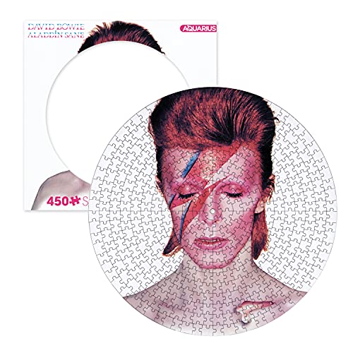 DAVID BOWIE - Aladdin Sane 450Pc Picture Disc Puzzle - Jigsaw Puzzle image 1