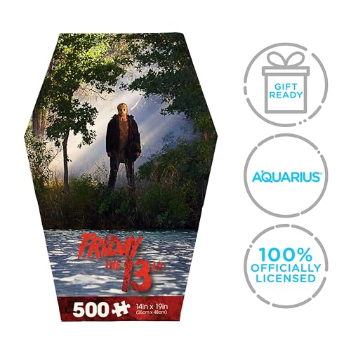 FRIDAY THE 13TH - Coffin Box 500 Piece Jigsaw Puzzle - Jigsaw Puzzle image 7