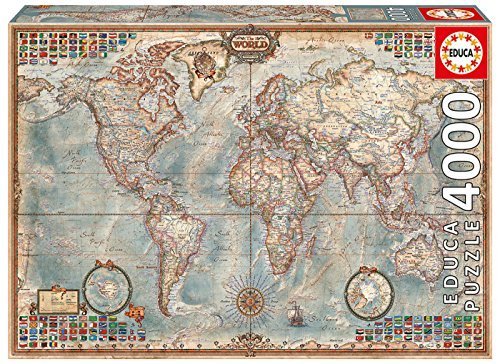 Historical World Map 4000pc Puzzle - Non-book item image 3