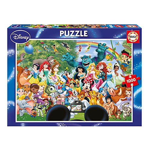 Educa Borras - The Marvellous World of Disney 1000 piece Jigsaw Puzzle image 1