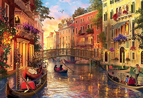 Sunset in Venice 1500pc Jigsaw Puzzle - Non-book item image 2