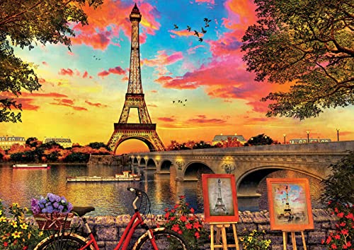 Sunset in Paris 3000pc Puzzle - Non-book item image 2
