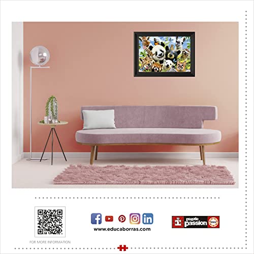 Educa Borras - Llama Drama Selfie 1000 piece Jigsaw Puzzle - Non-book image 5