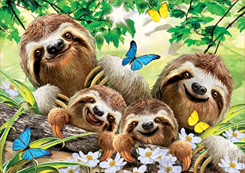 Sloth family selfie - Non-book item image 2