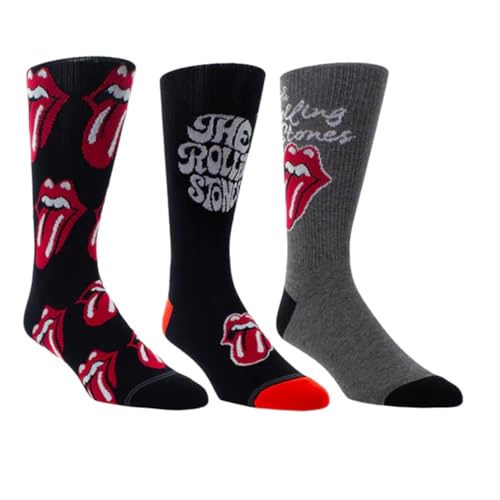 ROLLING STONES - Assorted Crew - Socks - Socks - Size M image 1