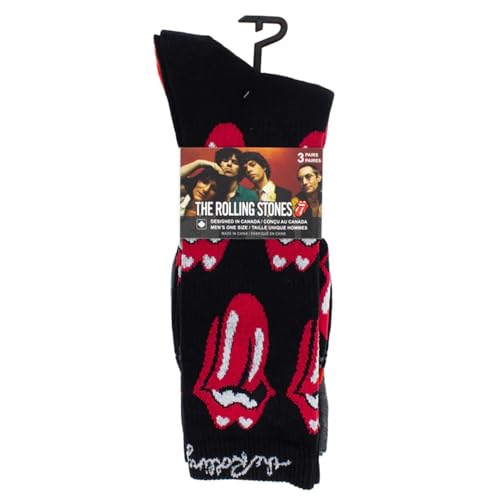 ROLLING STONES - Assorted Crew - Socks - Socks - Size M image 3