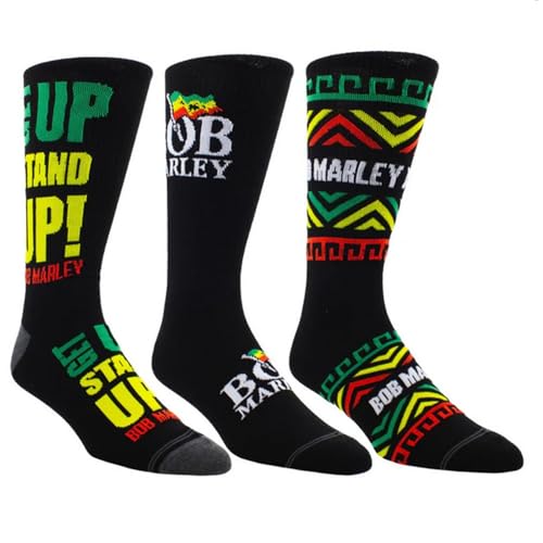 BOB MARLEY - Assorted Crew - Socks - Socks - Size M image 2