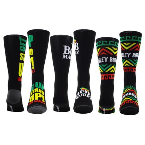 BOB MARLEY - Assorted Crew - Socks - Socks - Size M image 3