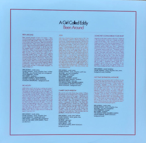 A GIRL CALLED EDDY - BEEN AROUND - Vinyl Record image 2