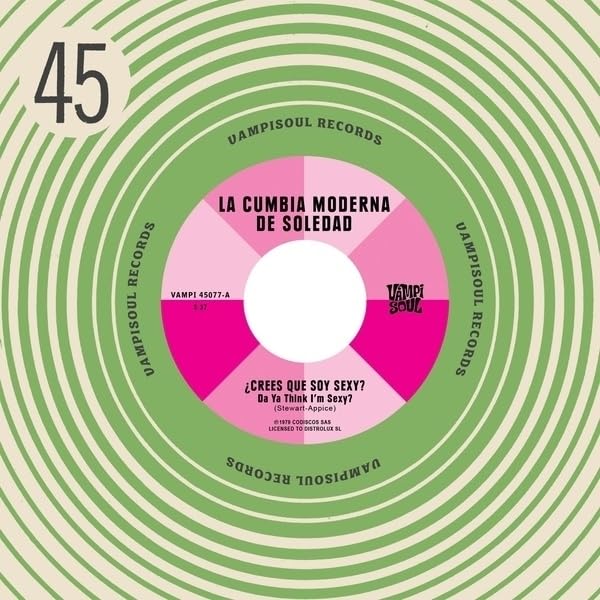 LA CUMBIA MODERNA DE - 7-DA YA THINK I'M SEXY?/STAYIN' ALIVE - Vinyl Rec image 1