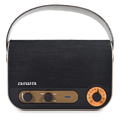 AIWA - Vintage Style Portable Radio & Speaker (FM/USB/AUX/BT) - BT Spe image 1