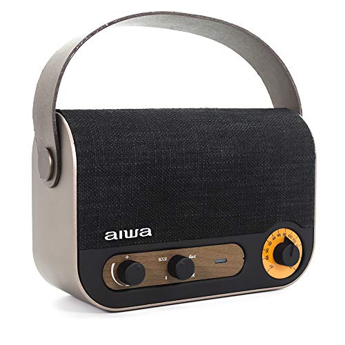 AIWA - Vintage Style Portable Radio & Speaker (FM/USB/AUX/BT) - BT Spe image 2