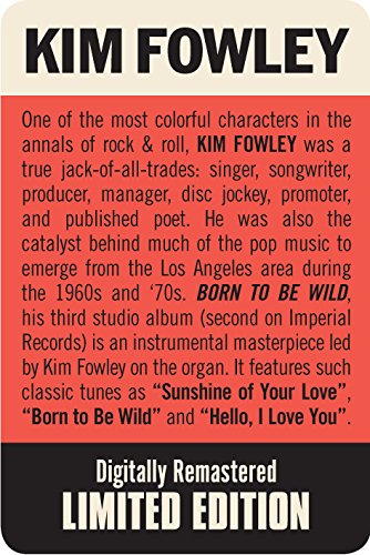 Kim Fowley - Born To Be Wild - CD image 2