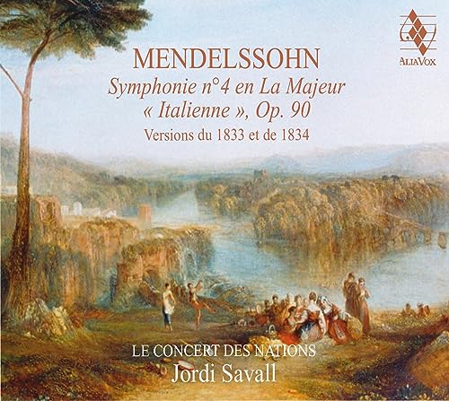 LE CONCERT DES NATIO - MENDELSSOHN SYMPHONY NO. 4 << - CD image 1