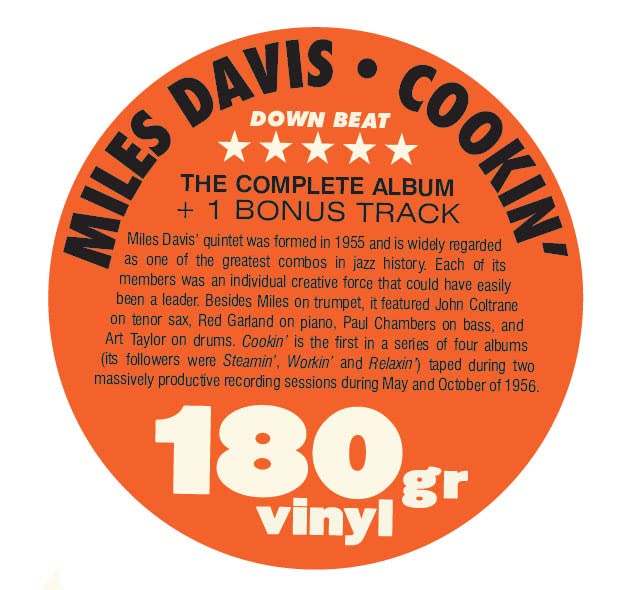 Miles Davis - Cookin' - Vinyl Record image 2
