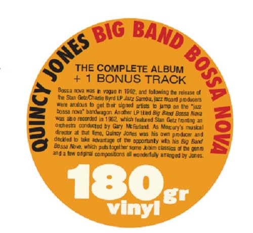 QUINCY JONES - Big Band Bossa Nova (Limited Edition) (+1 Bonus Track) LP image 2